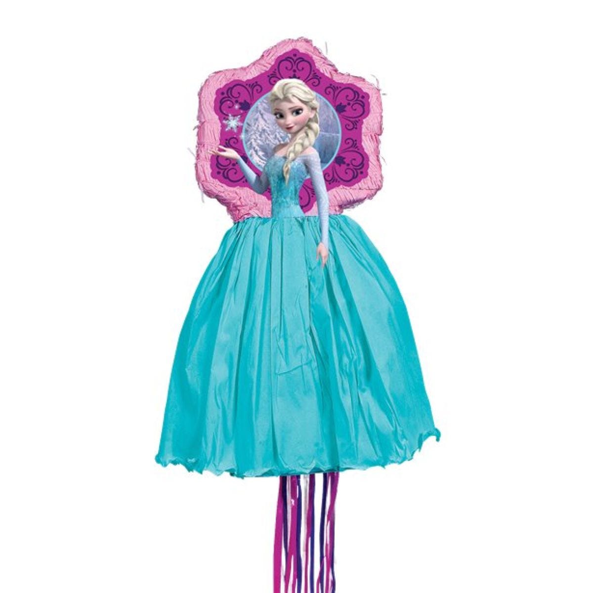 Disney Frozen Elsa Pull Piñata - 63cm x 32cm