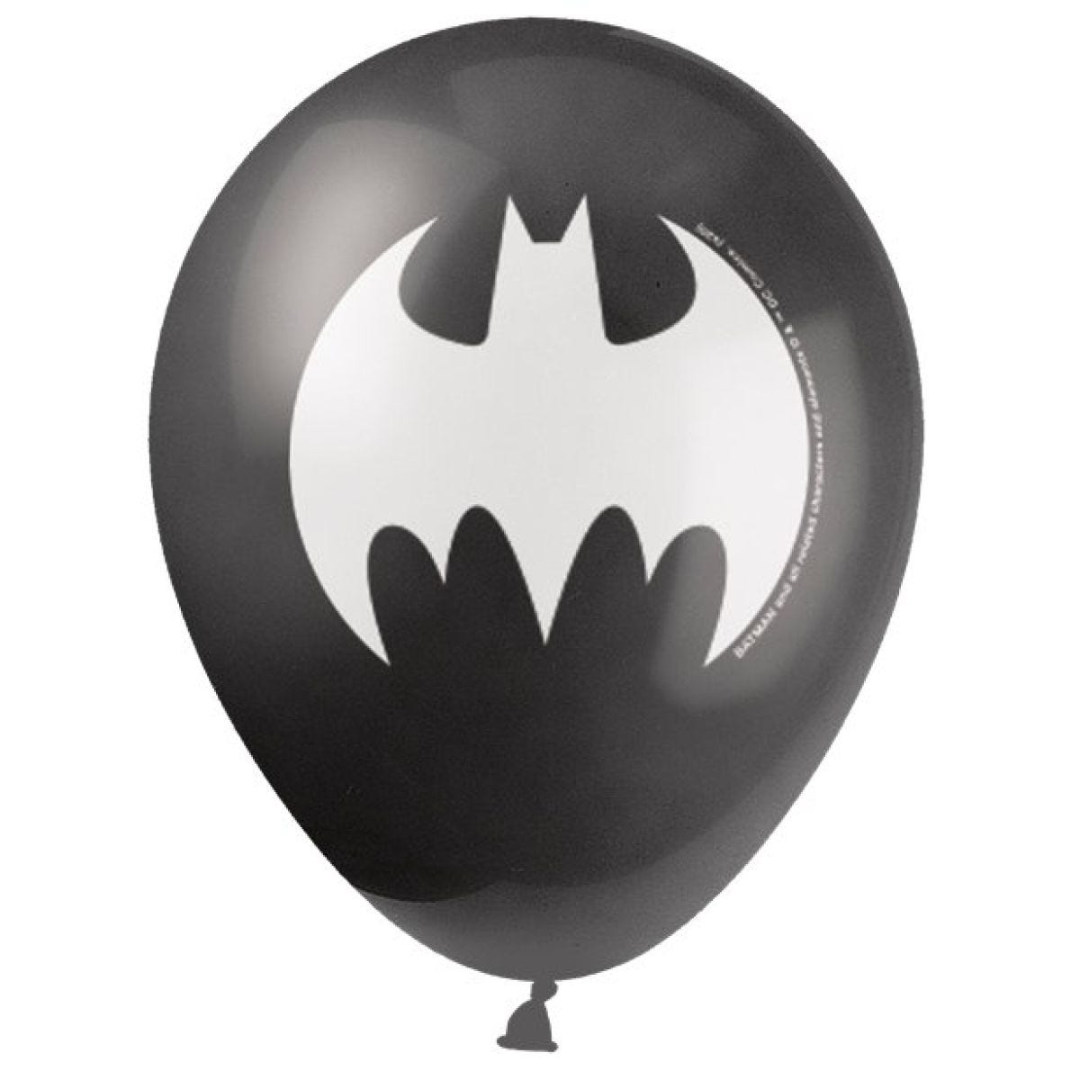 Batman Latex Balloons - 12" (8pk)