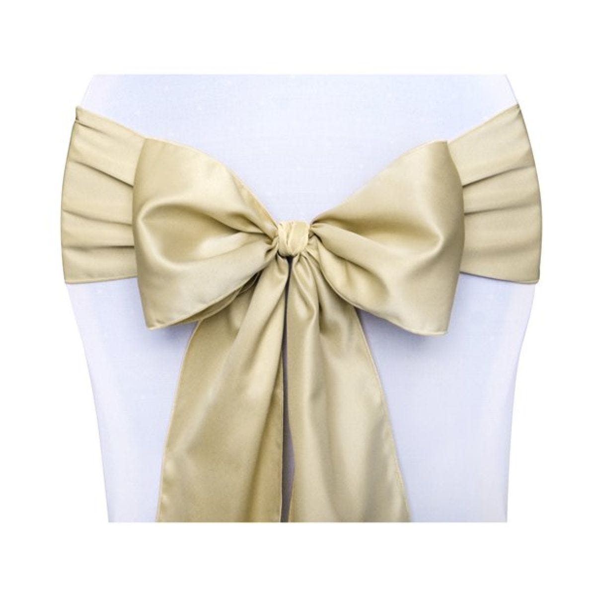 Gold Chair Sashes - 2.7m (10pk)