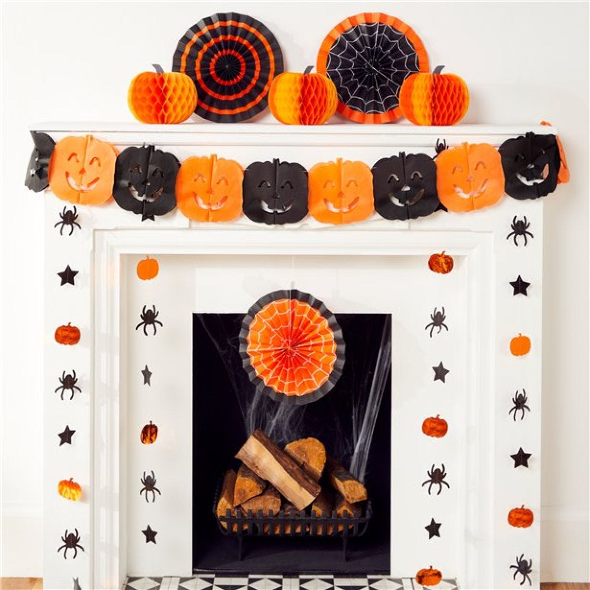 Black & Orange Decorating Kit