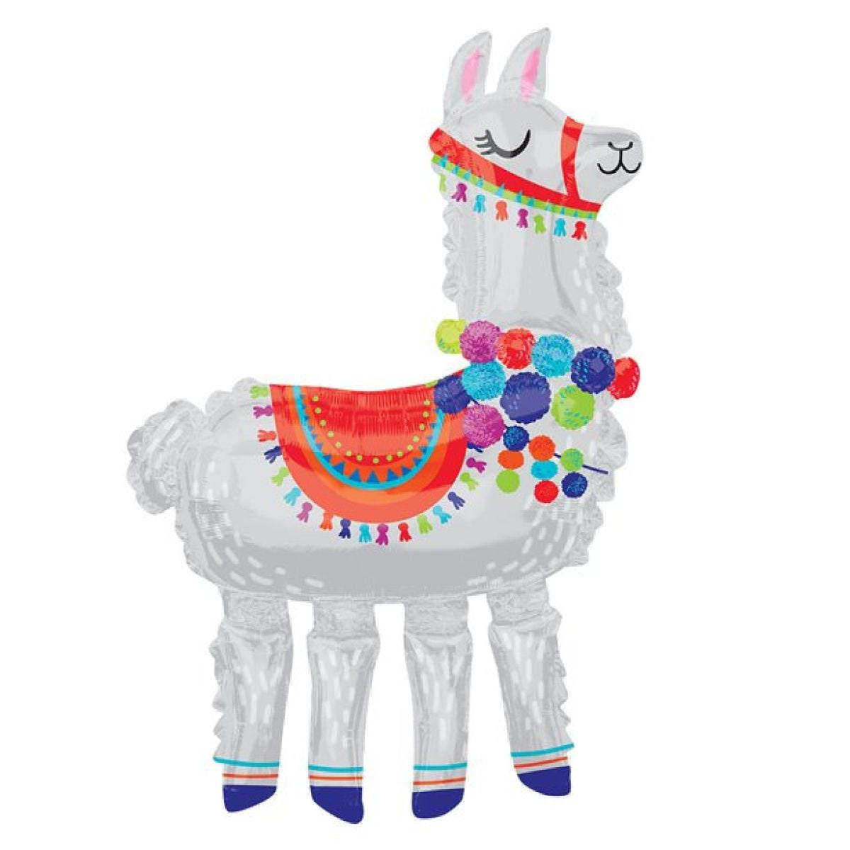 Llama Airwalker Balloon - 58" Foil