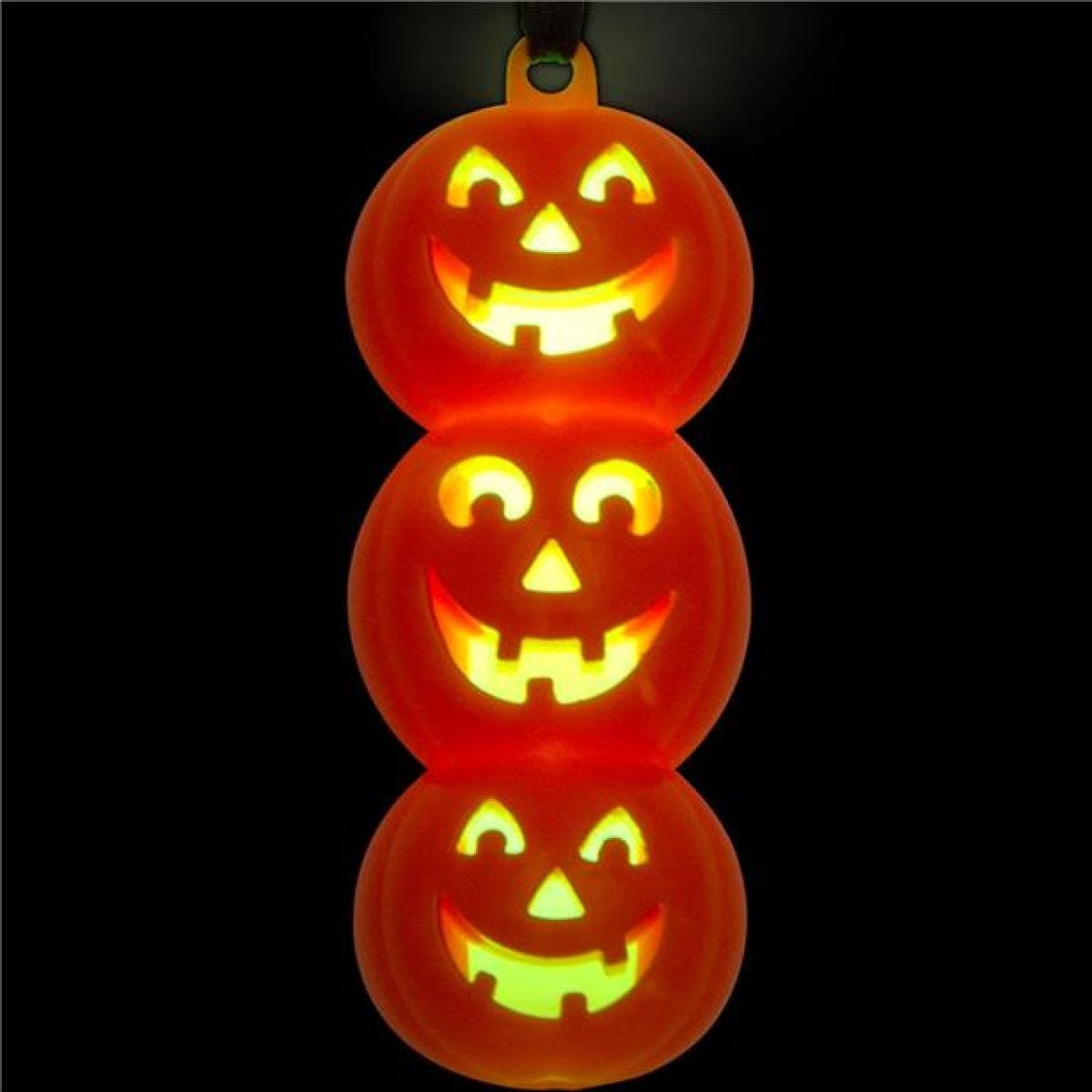 Glow Pumpkin Necklace - 6.5cm