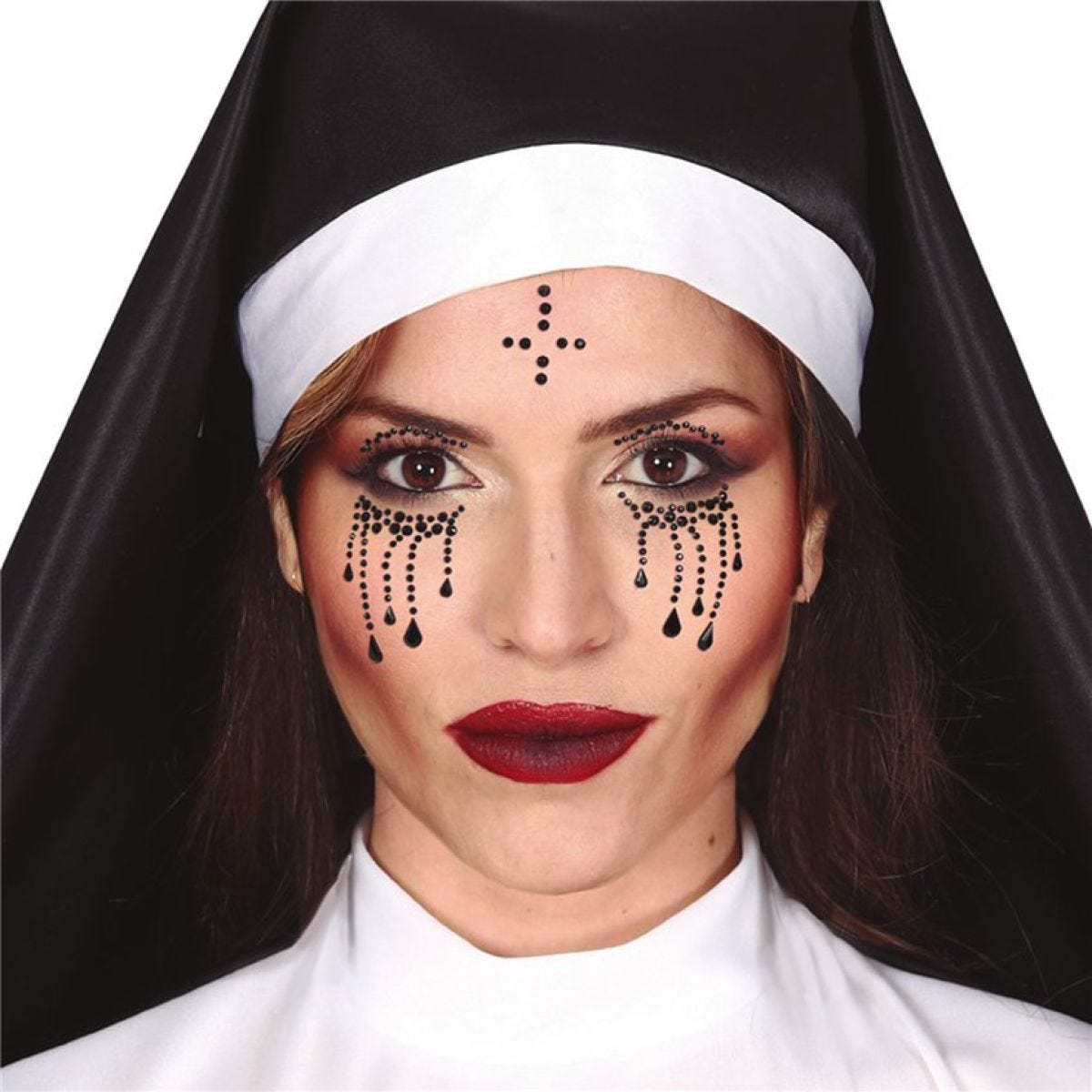 Nun Face Gems