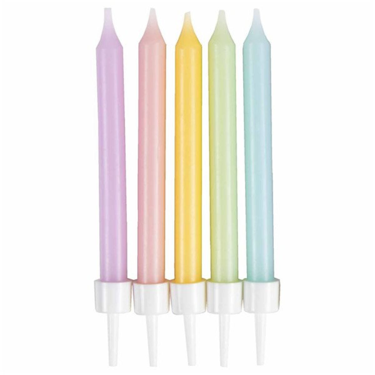 Pastel Assorted Candles - 6cm
