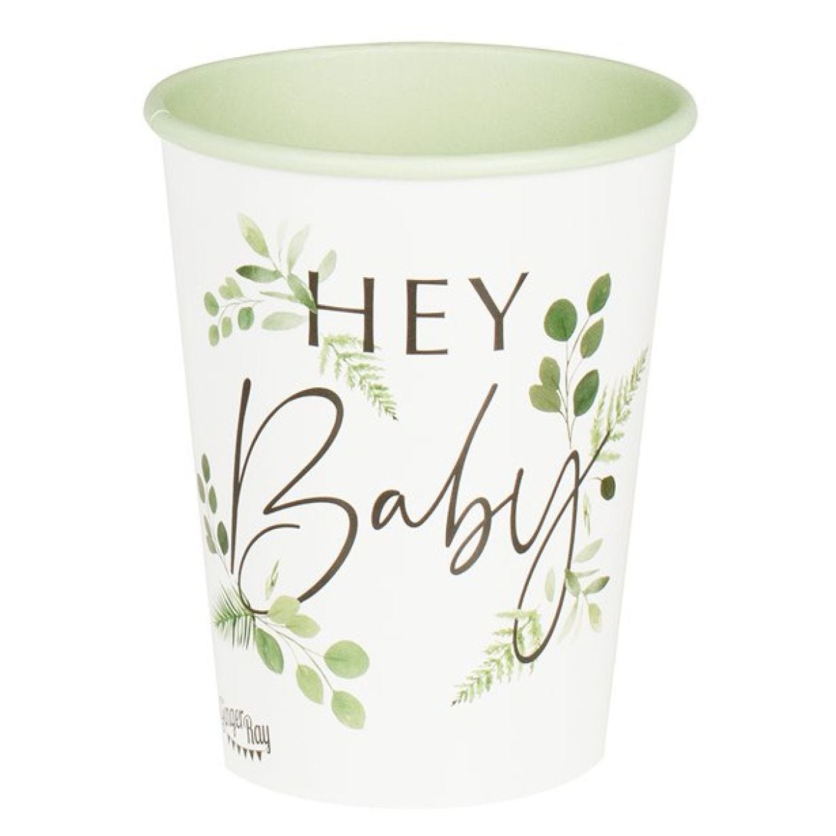 Botanical Baby Paper Party Cups