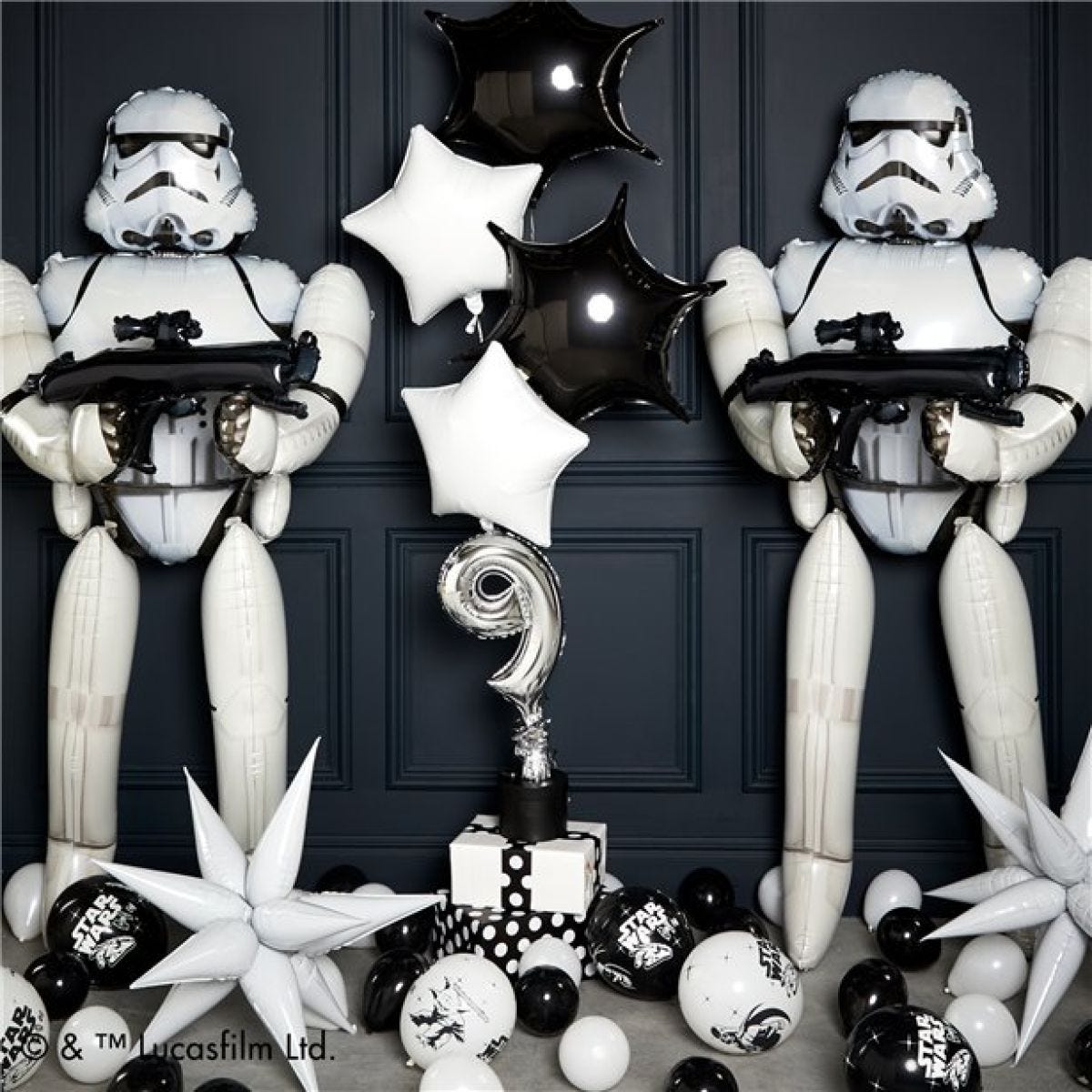 Star Wars Storm Trooper Giant Foil Airwalker Balloon - 70" x 33"