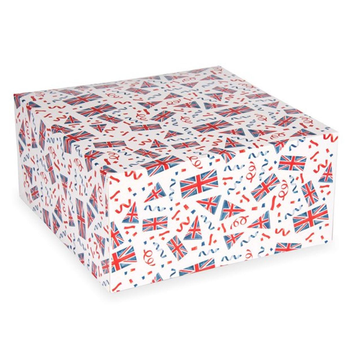 Union Jack Cake box - 26cm