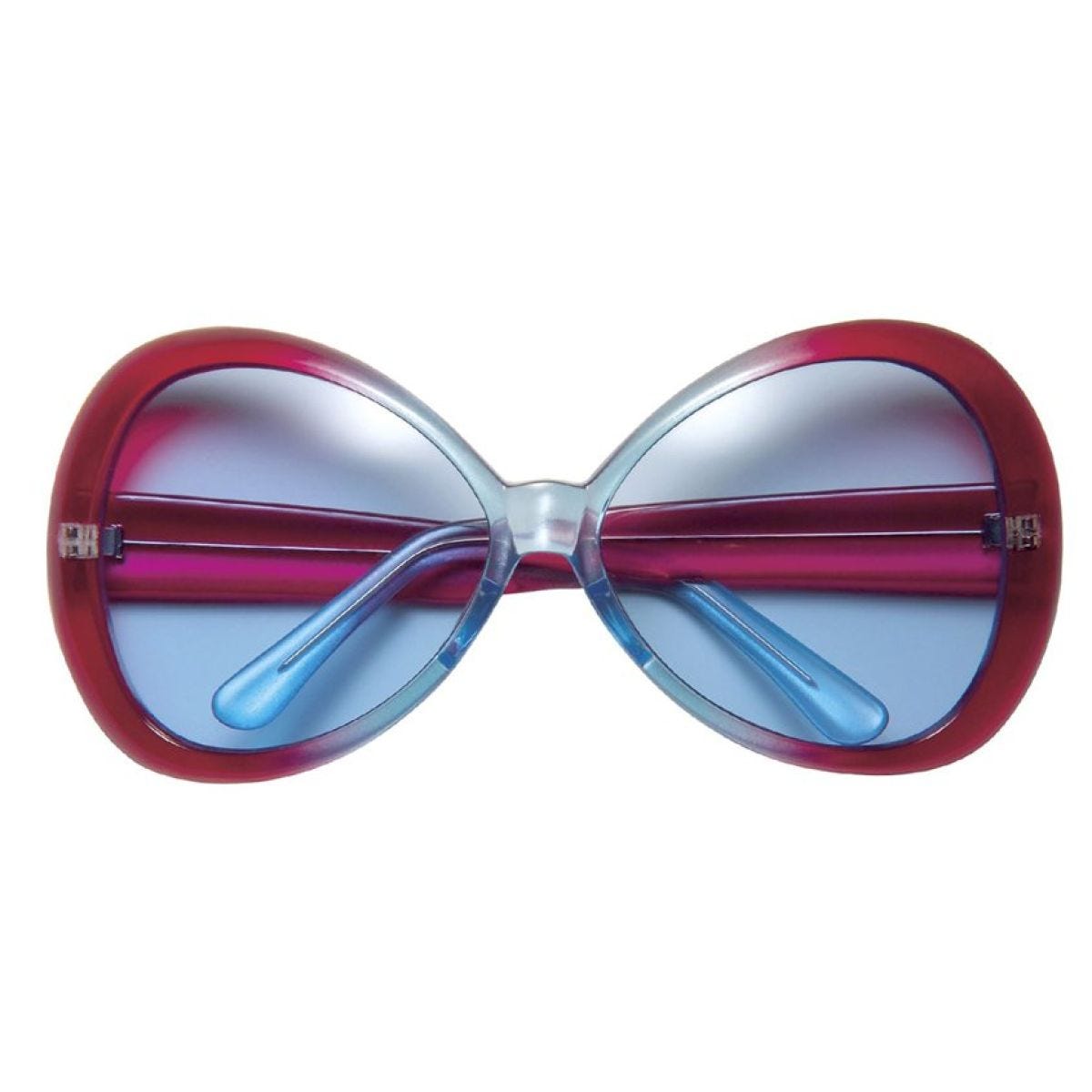 60&apos;s Red/Turquoise Glasses