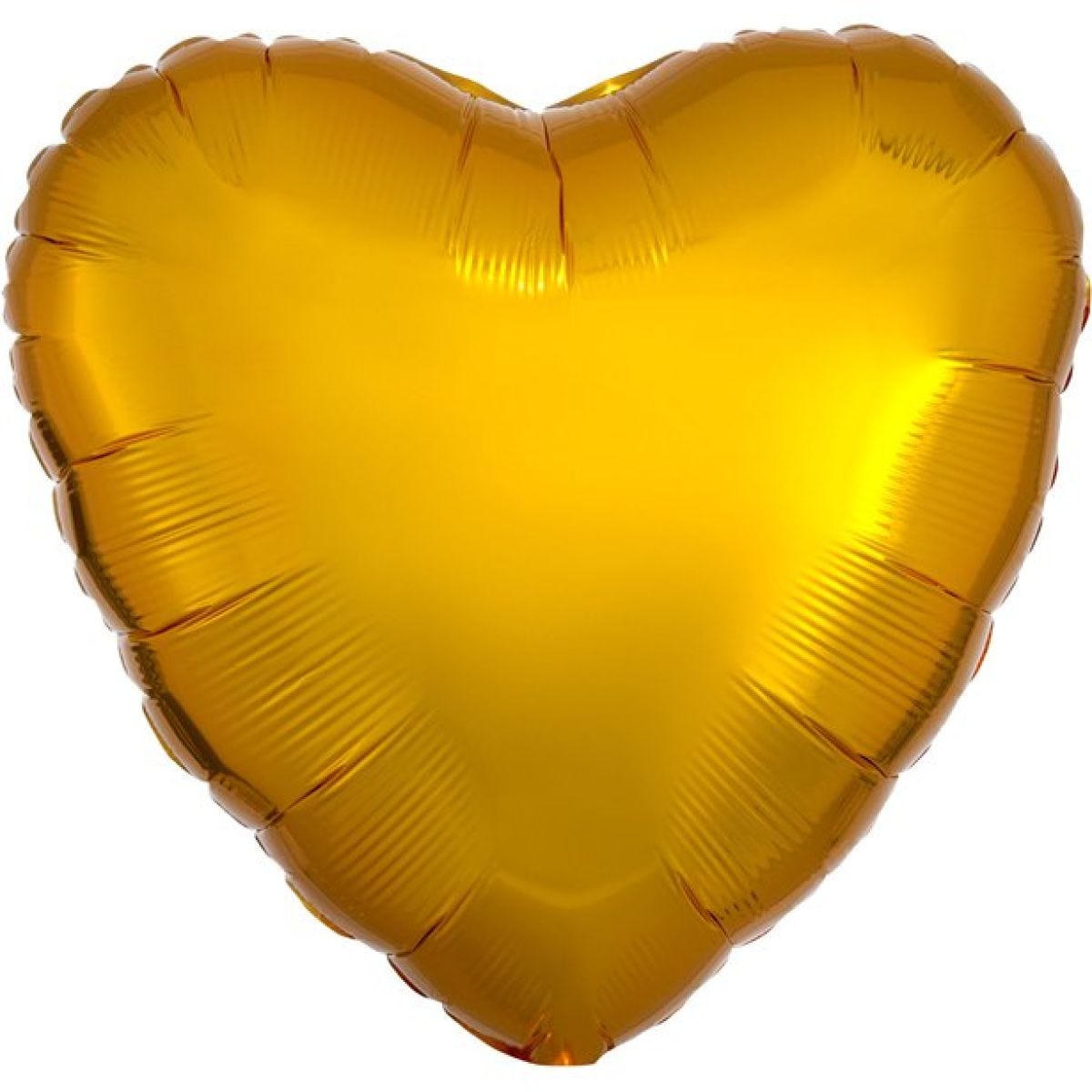 Metallic Gold Heart Balloon - 18&apos;&apos; Foil