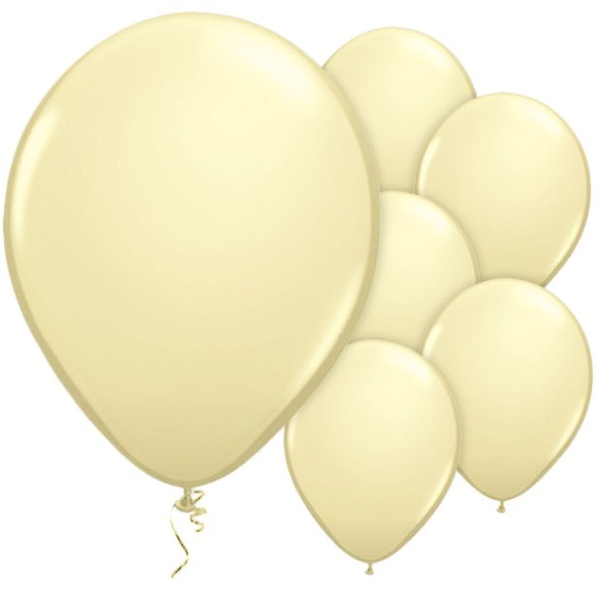 Ivory Silk Balloons - 11&apos;&apos; Latex