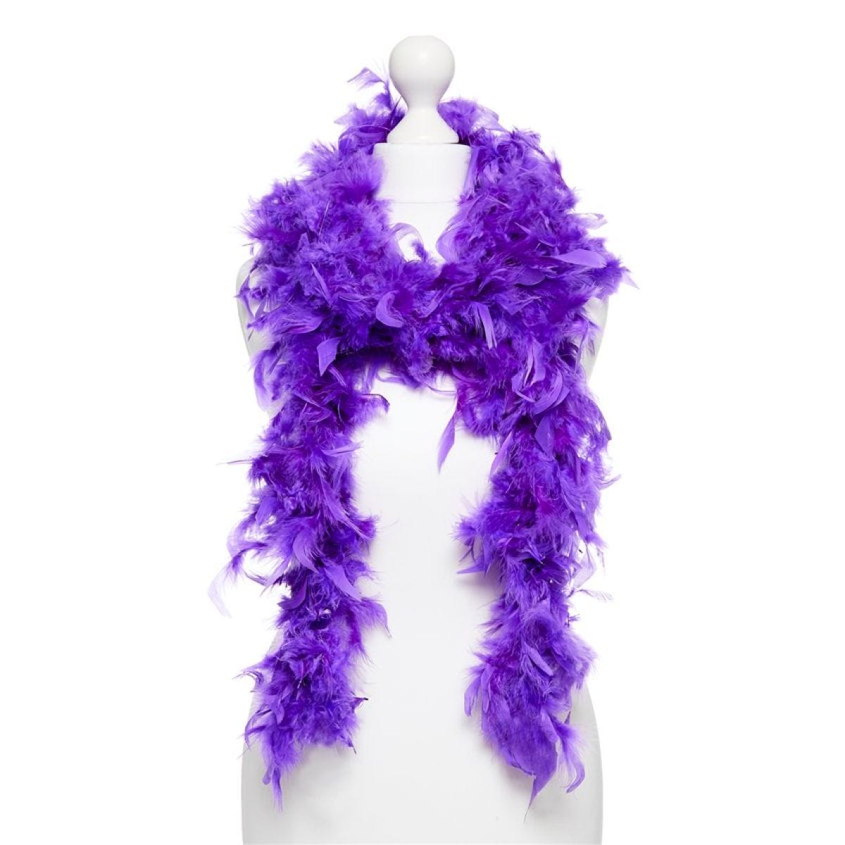 Purple Feather Boa - 180cm