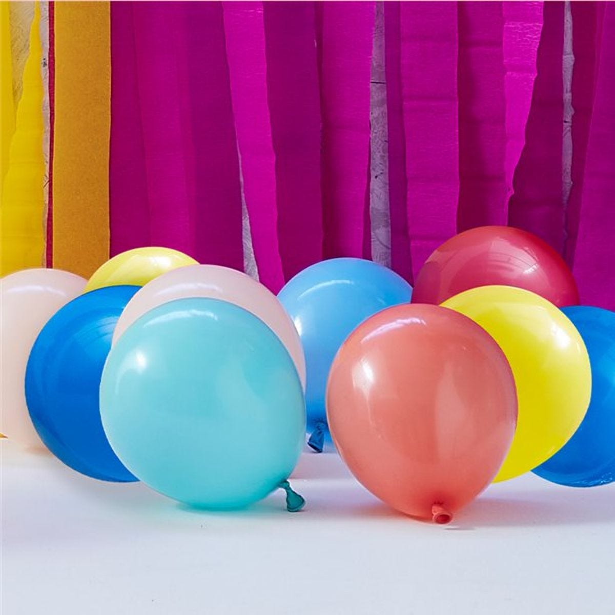 Assorted Colour Latex Balloons - 5"