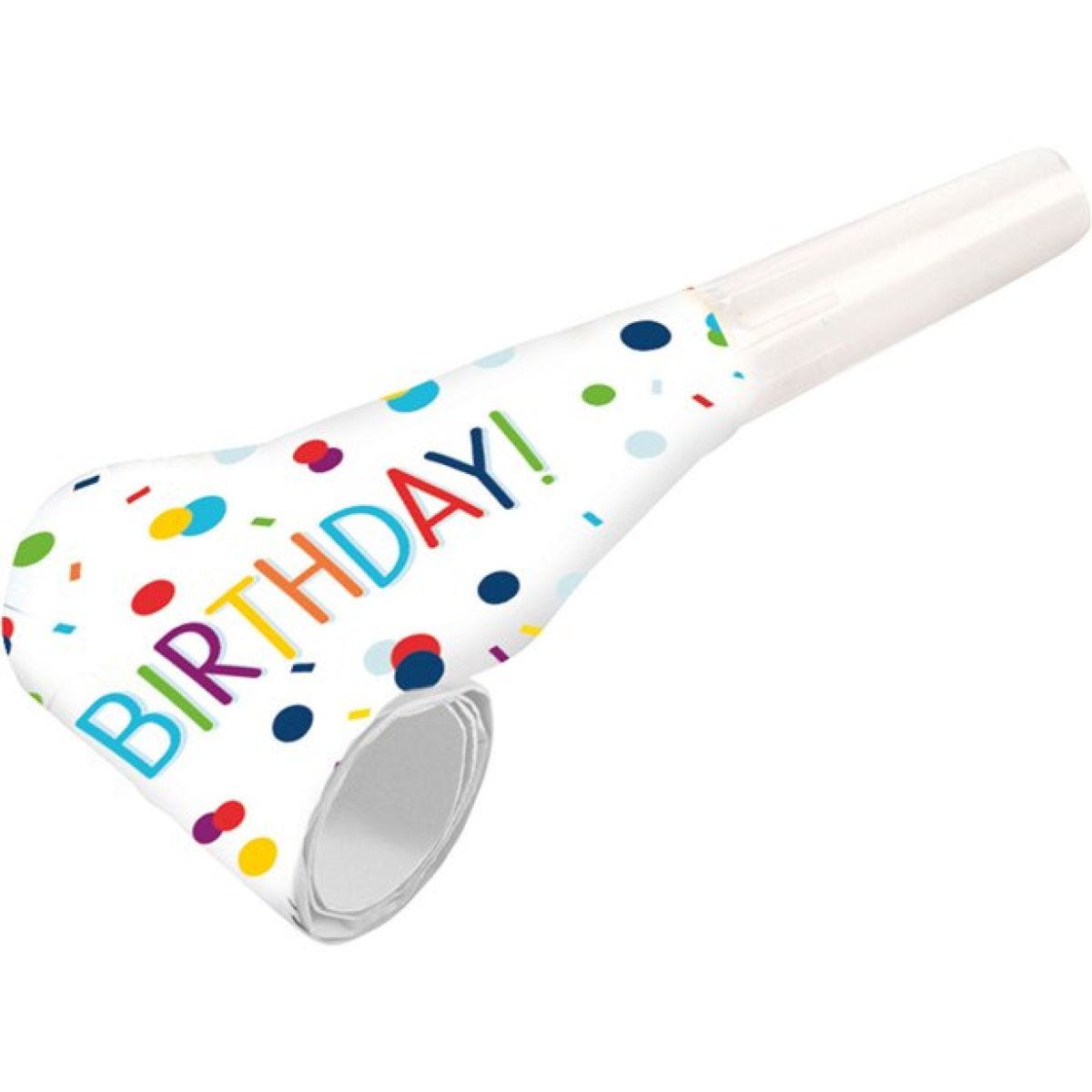 Confetti Birthday Noisemaker Blowouts