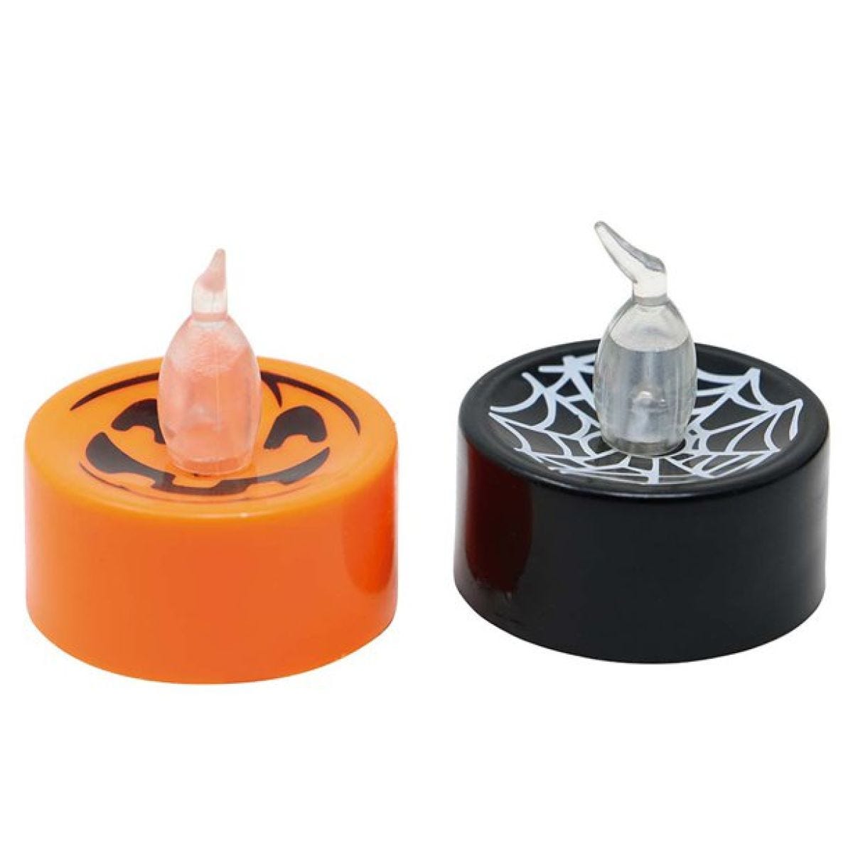 Black & Orange Assorted Tea Lights