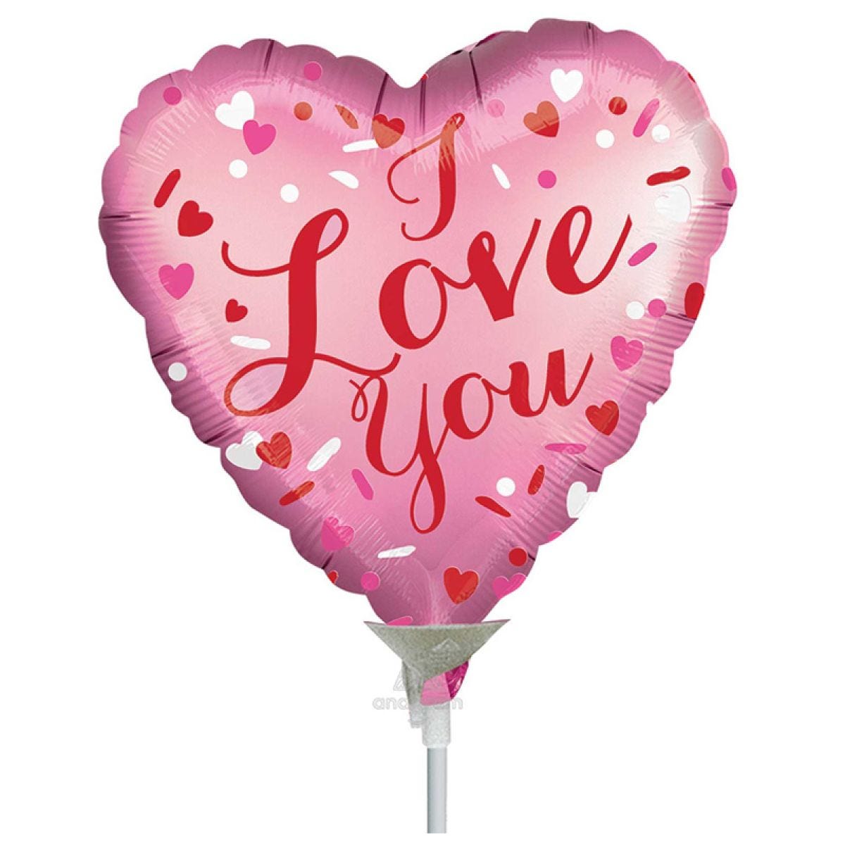 I Love You Mini Airfilled Balloon