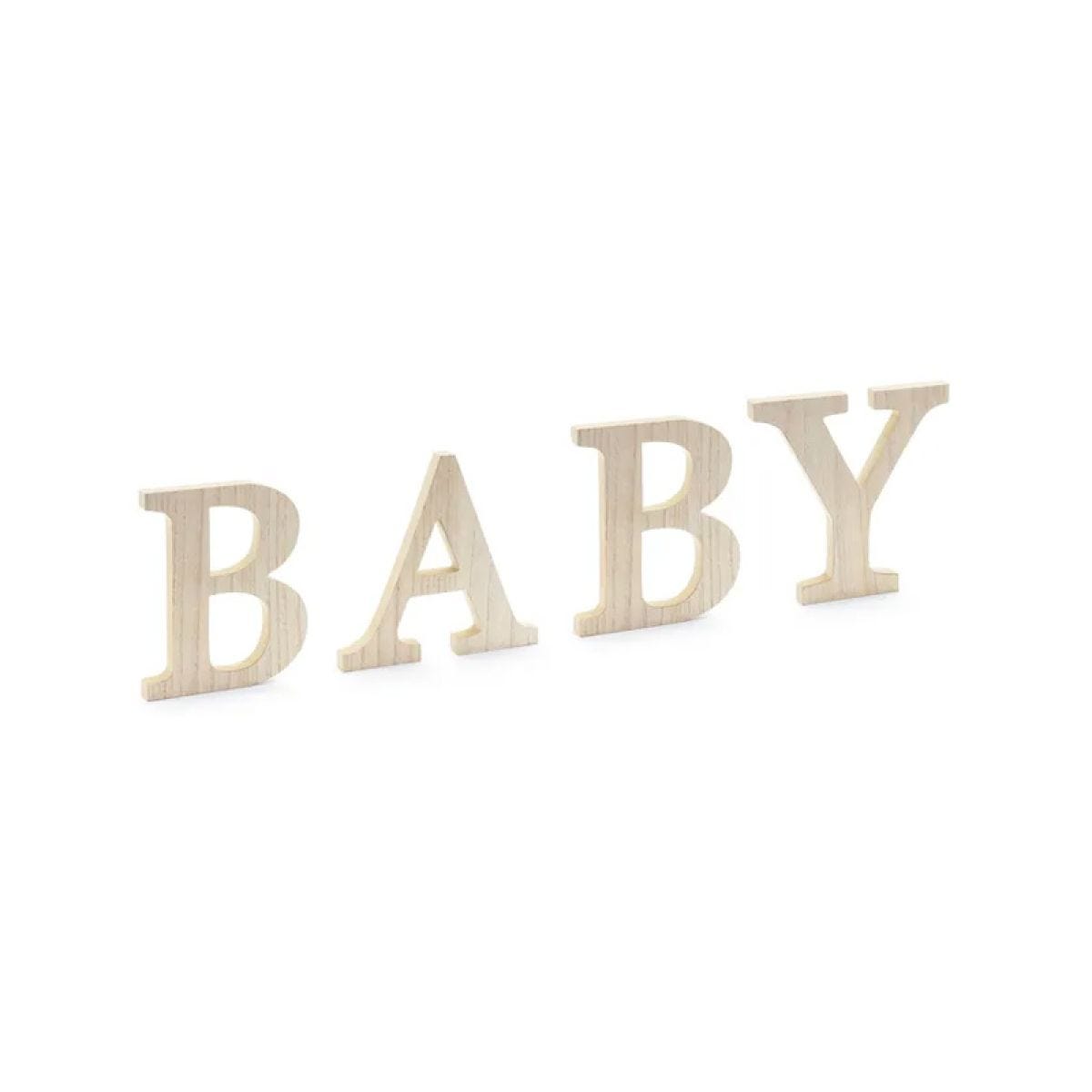 Wooden Baby Sign