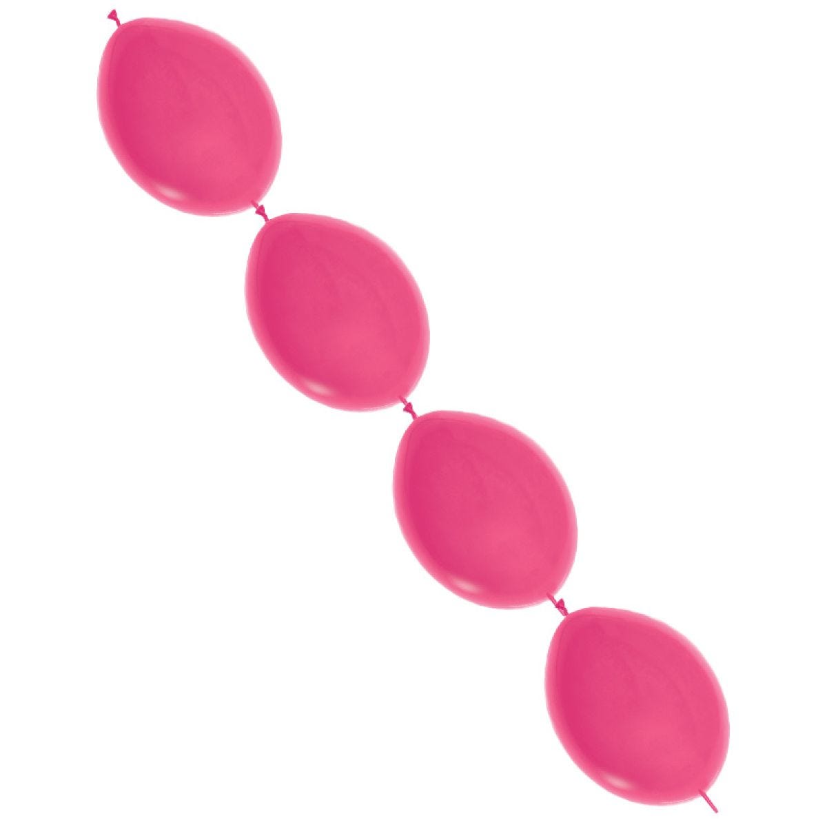 Link-o-Loon Fuchsia Balloons - 12" Latex (50pk)