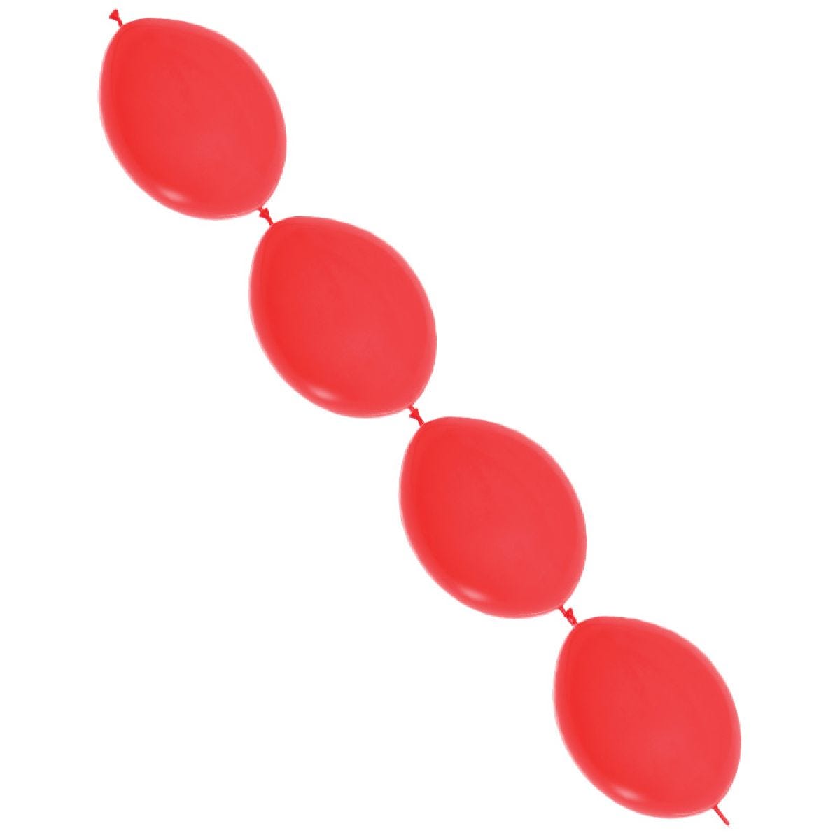 Link-o-Loon Red Balloons - 12" Latex (50pk)