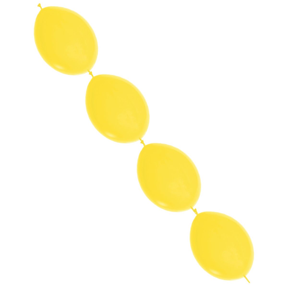 Link-o-Loon Yellow Balloons - 12" Latex (50pk)