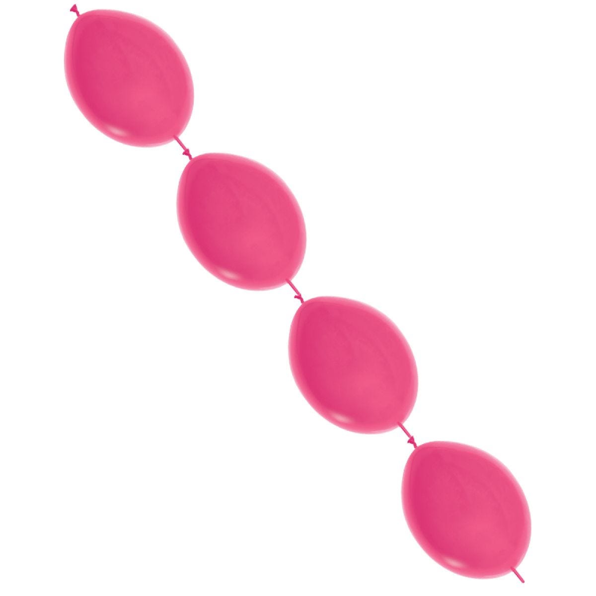 Fuchsia Link-o-Loon Balloons - 6" Latex (100pk)