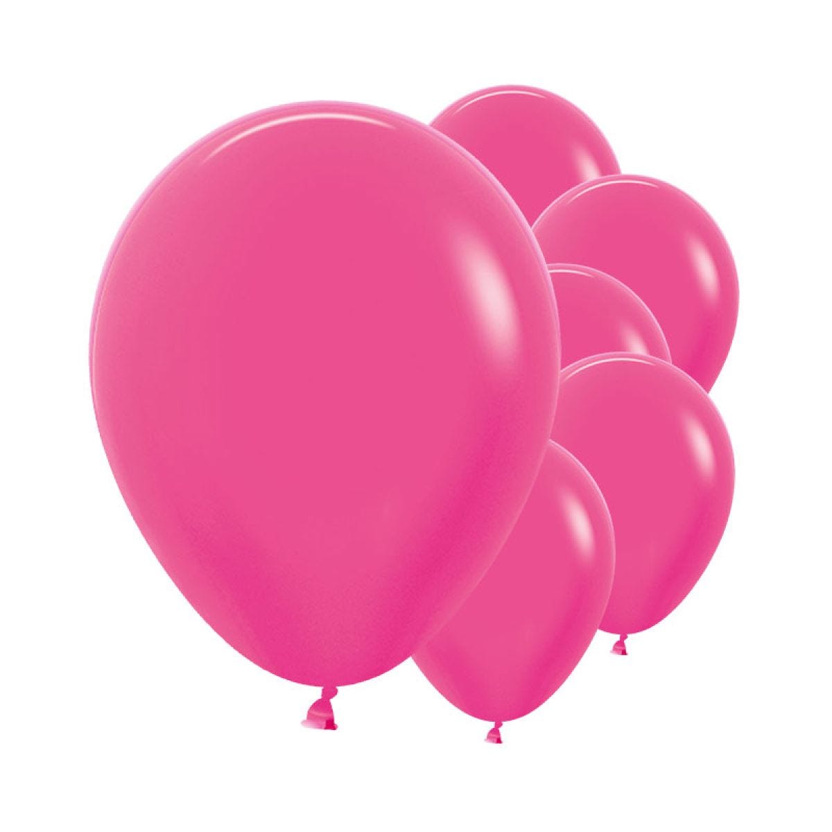 Neon Magenta Balloons - 12" Latex (50pk)