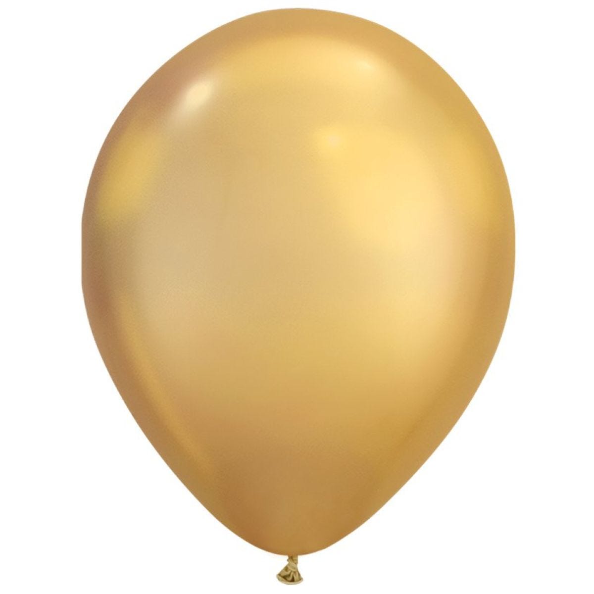 Gold Chrome Balloons - 7" Latex (100pk)