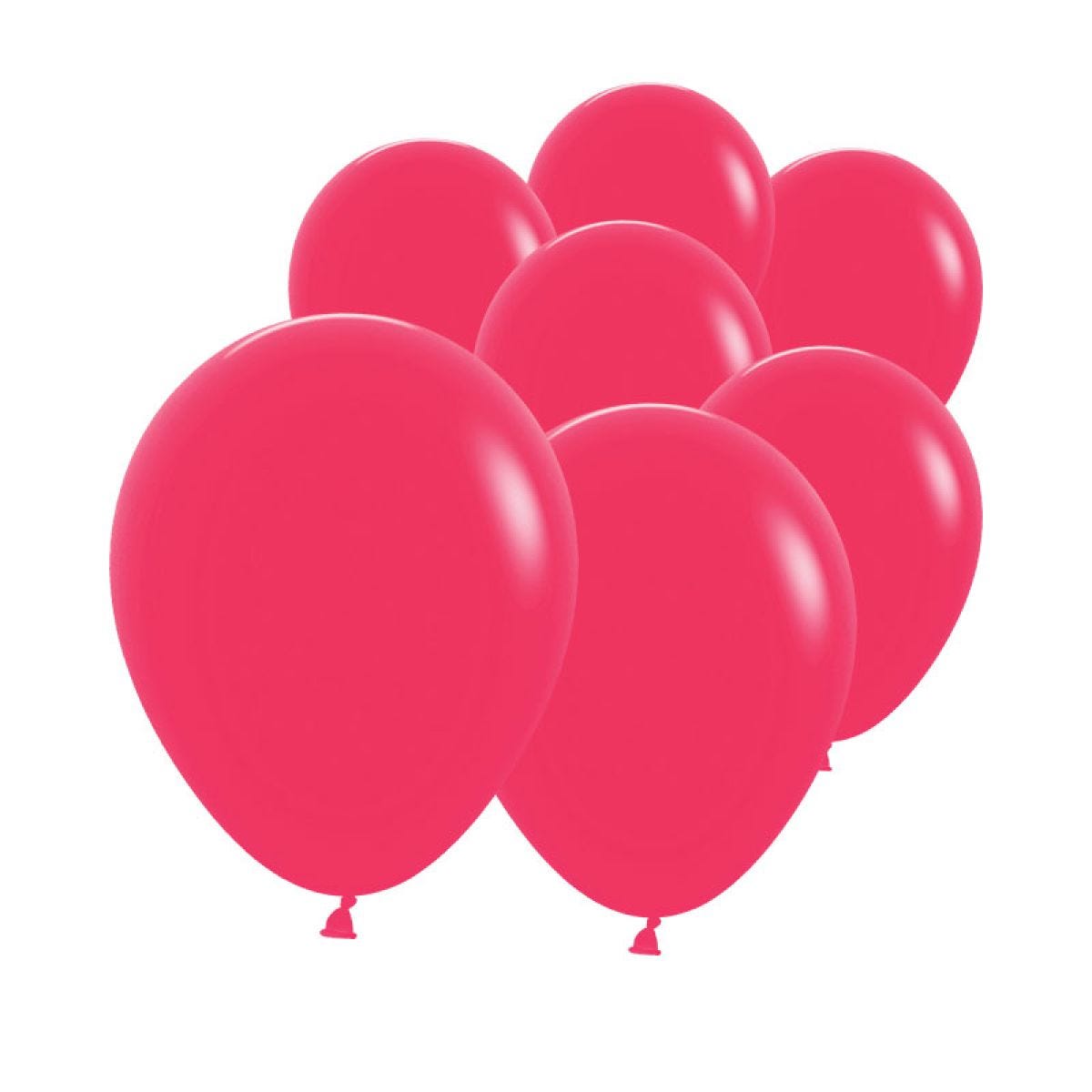 Raspberry Red Mini Balloons - 5" Latex (100pk)
