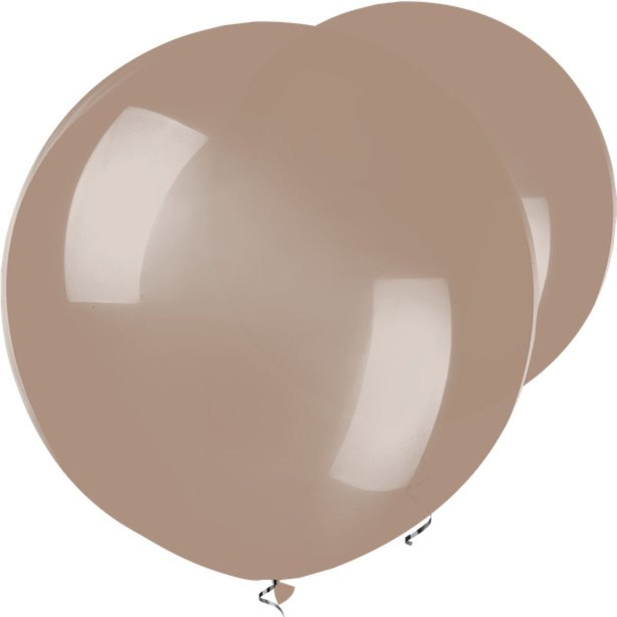 Cocoa Balloons - 17" Latex (50pk)
