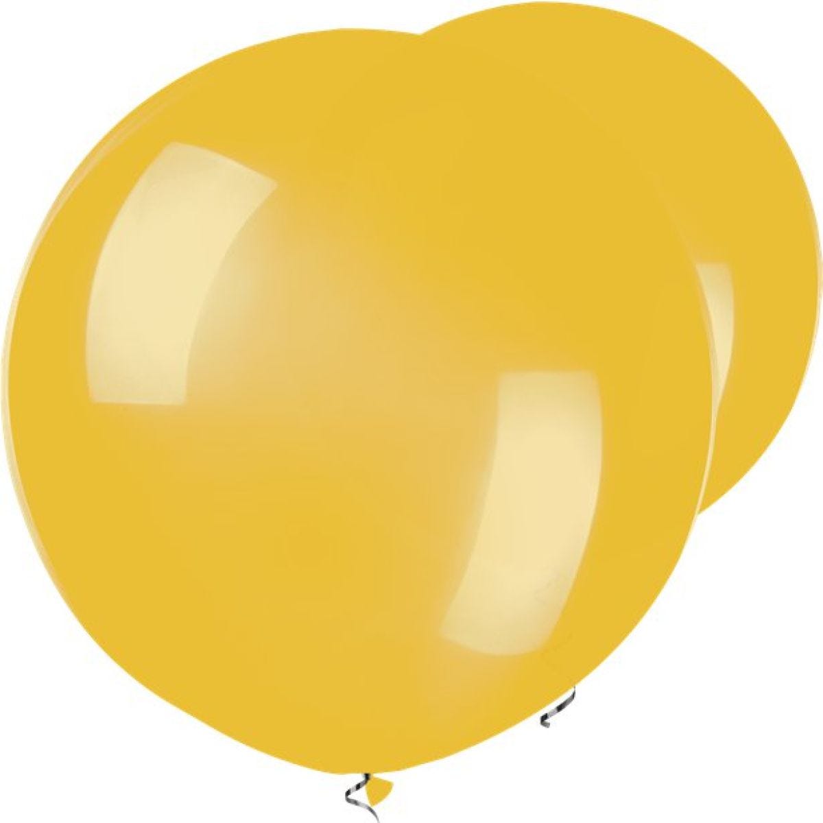Mustard Large Balloons - 36" Latex (10pk)