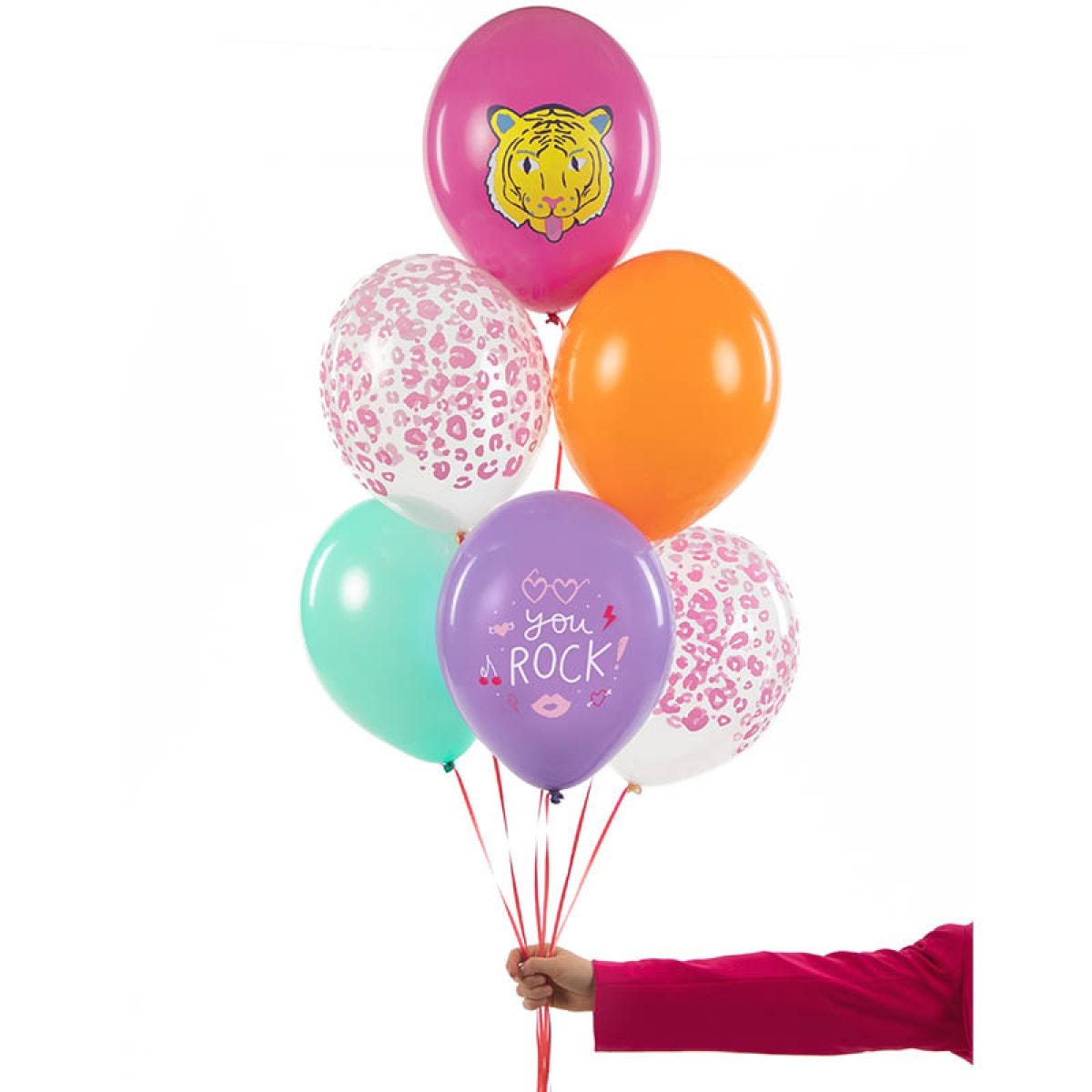 You Rock Printed Balloons - 12" Latex (6pk)