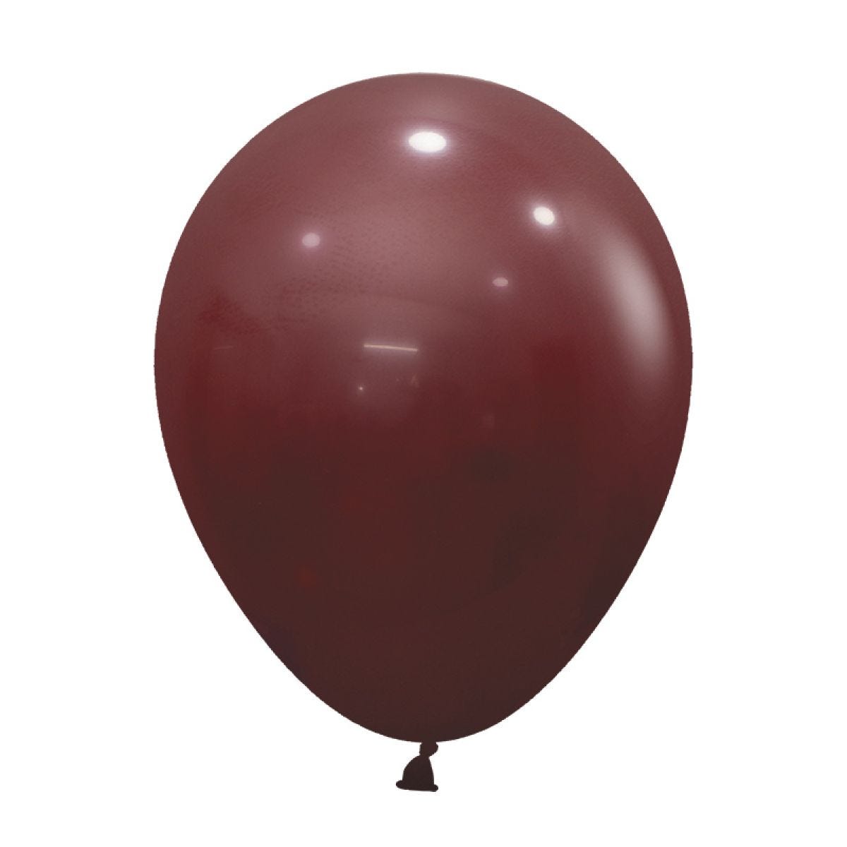 Fashion Burgundy Balloons - 18" Latex (25pk)