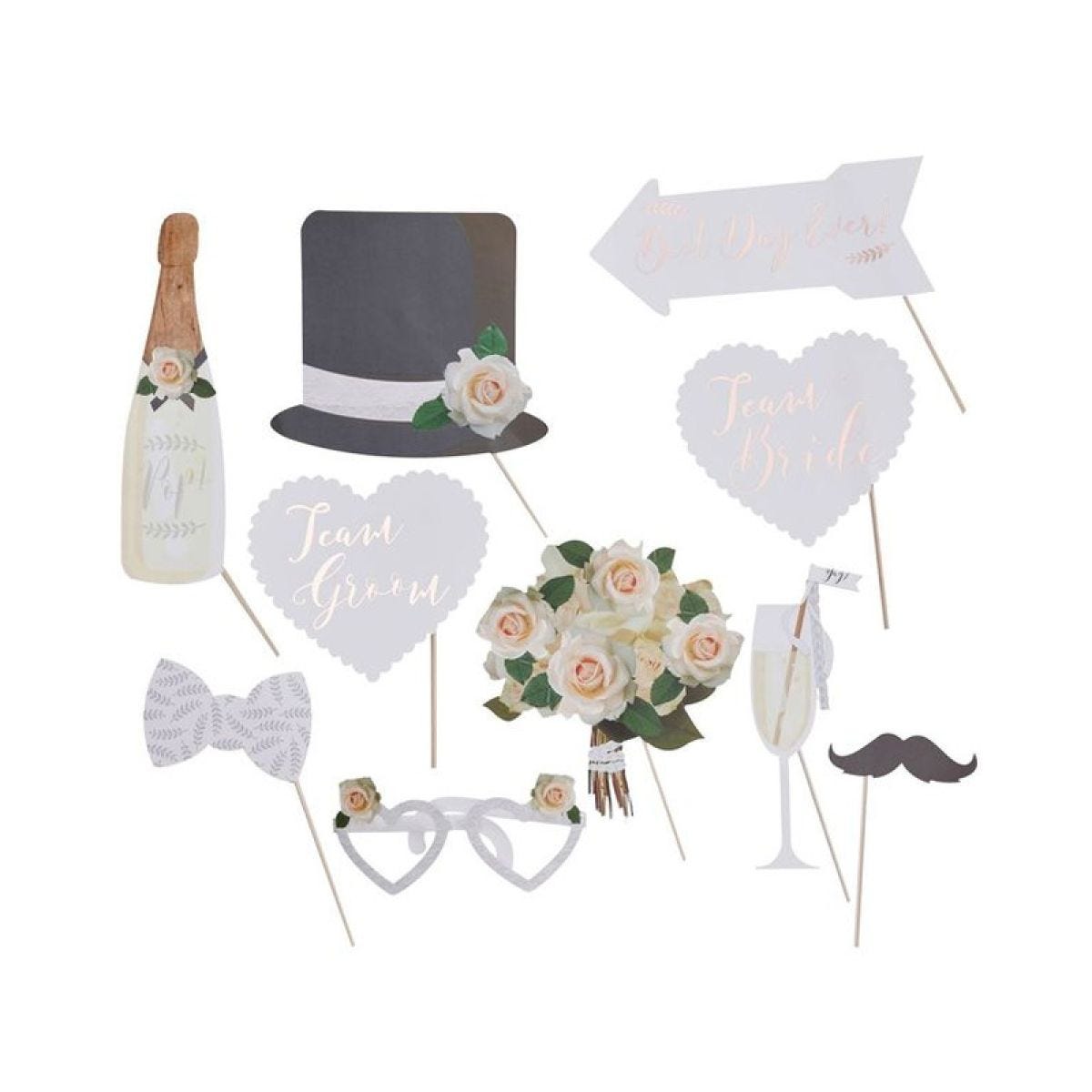 Beautiful Botanics Photo Booth Props