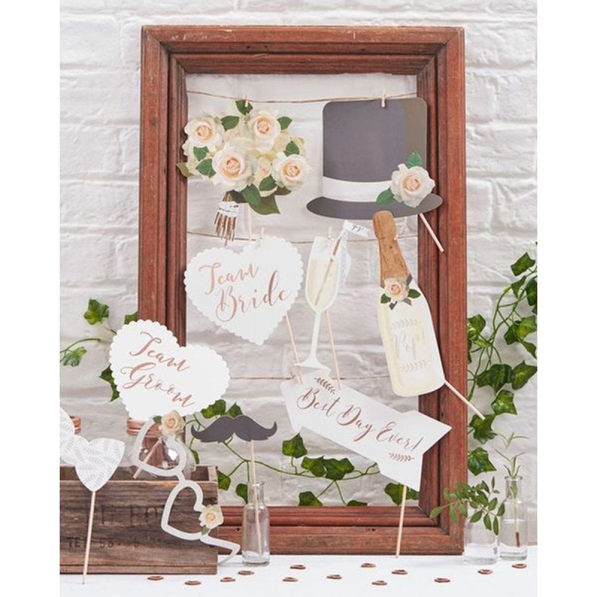 Beautiful Botanics Photo Booth Props