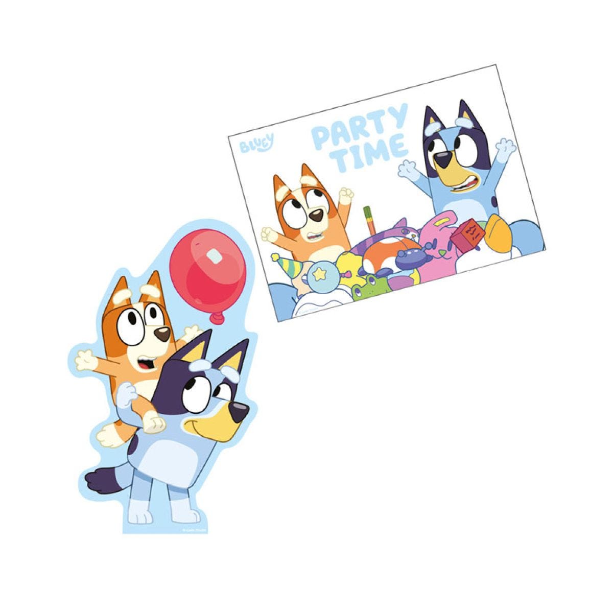 Bluey Party Invitations & Envelopes