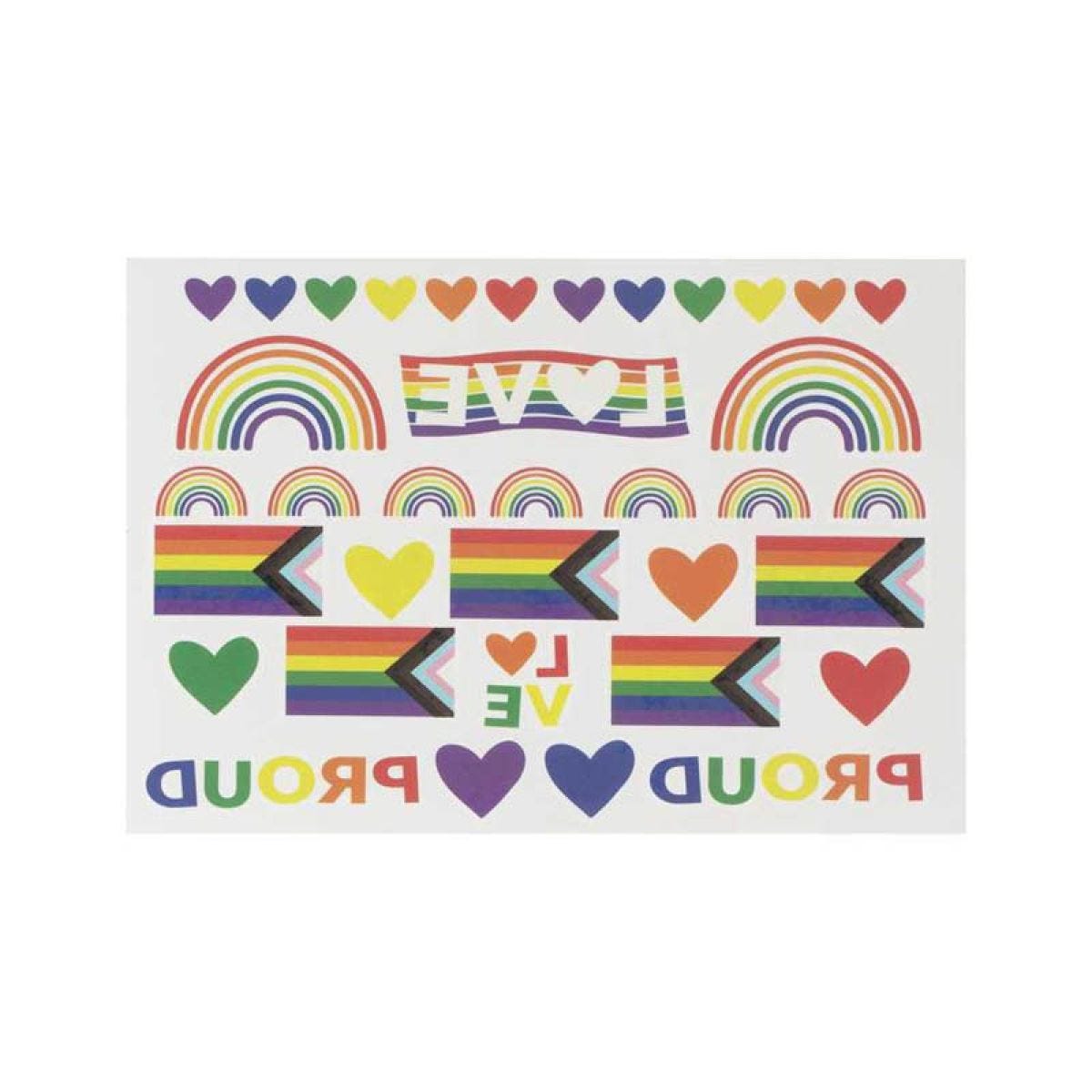 Pride Temporary Tattoos (2pk)