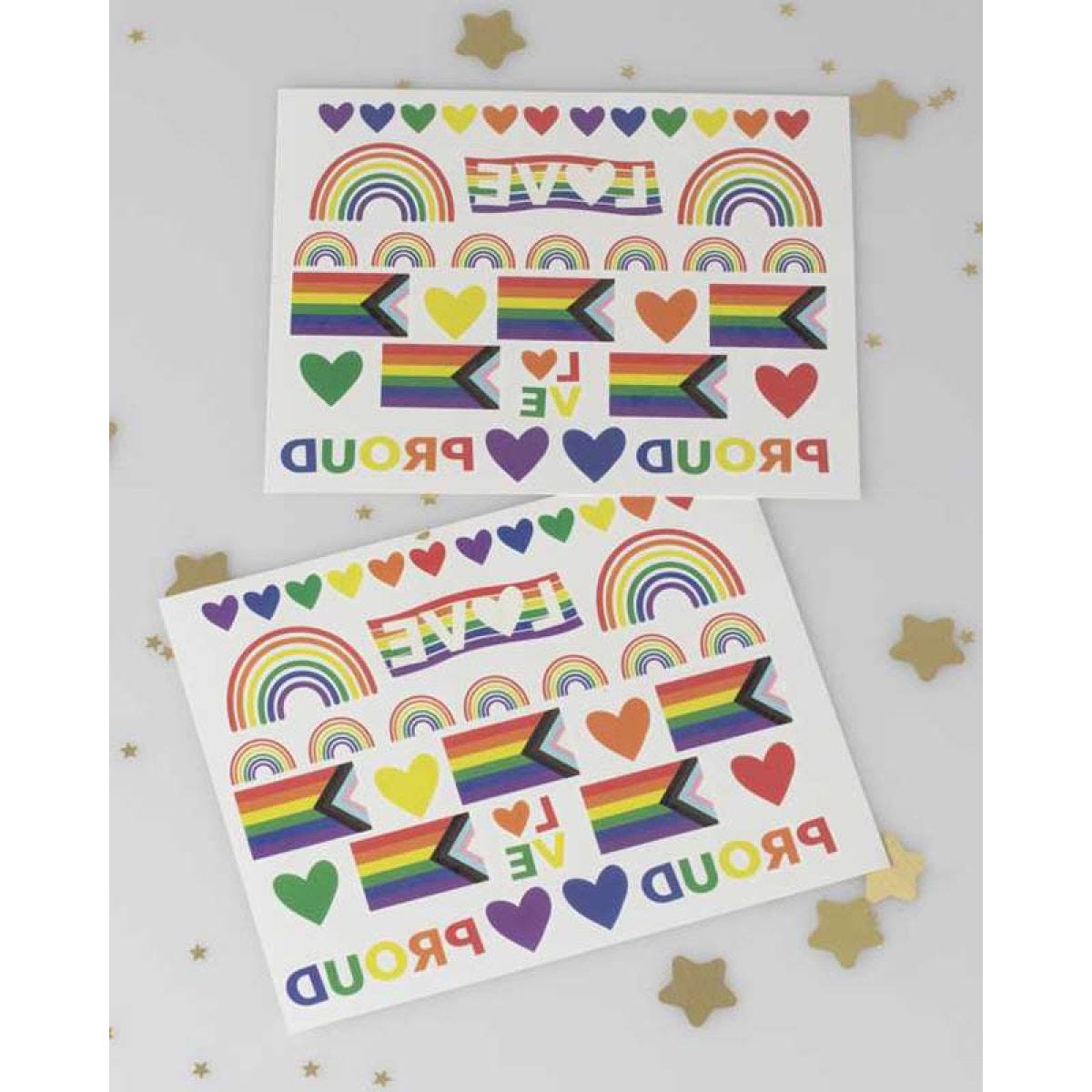 Pride Temporary Tattoos (2pk)