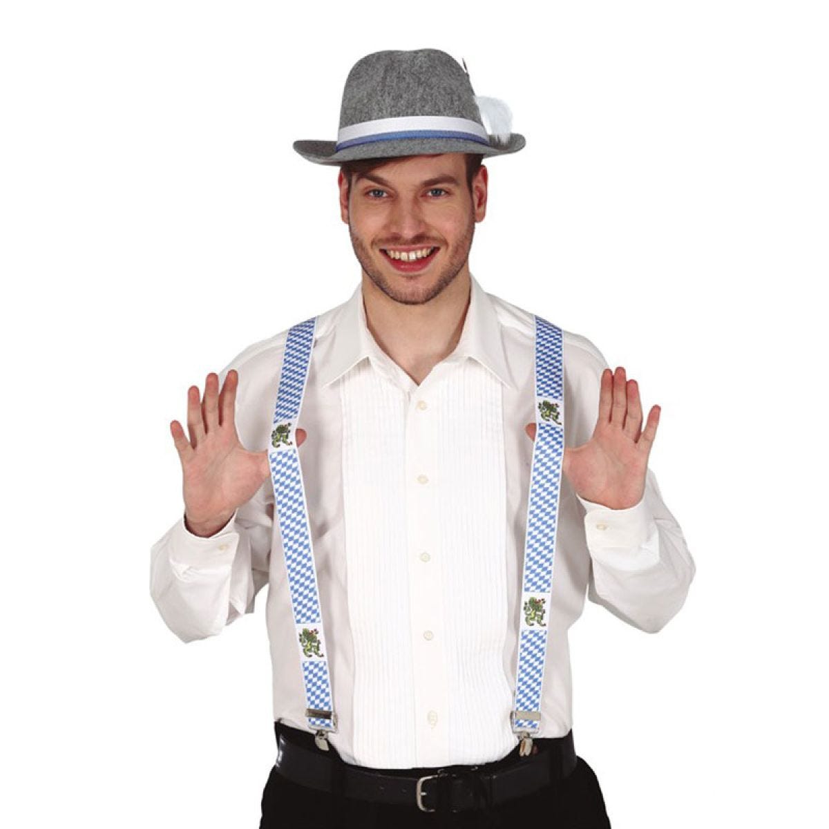 Oktoberfest Striped Braces