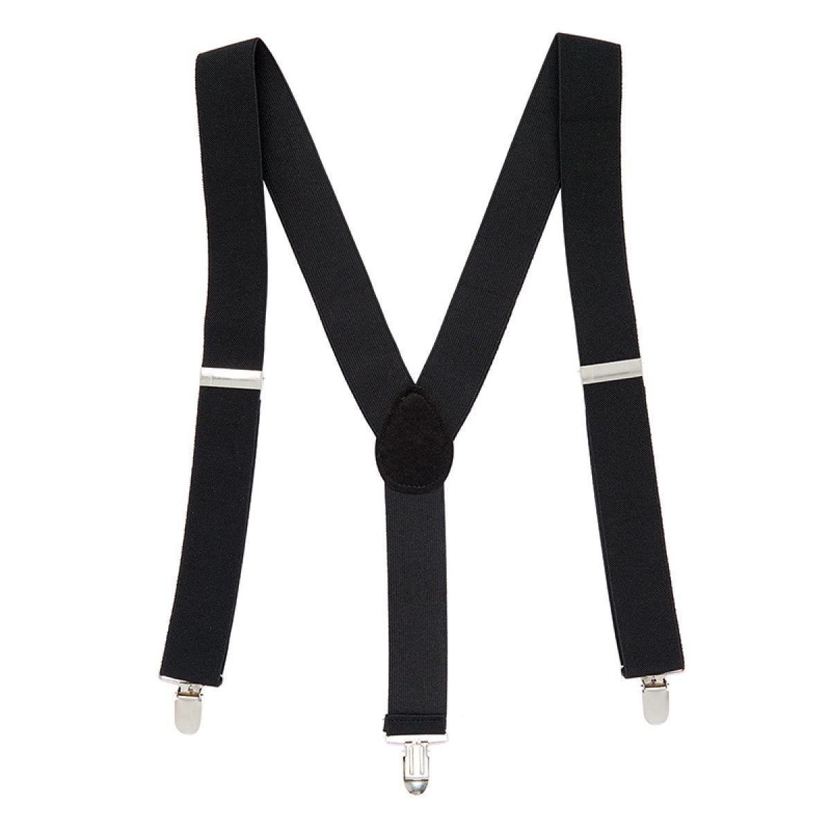 Black Suspender Braces