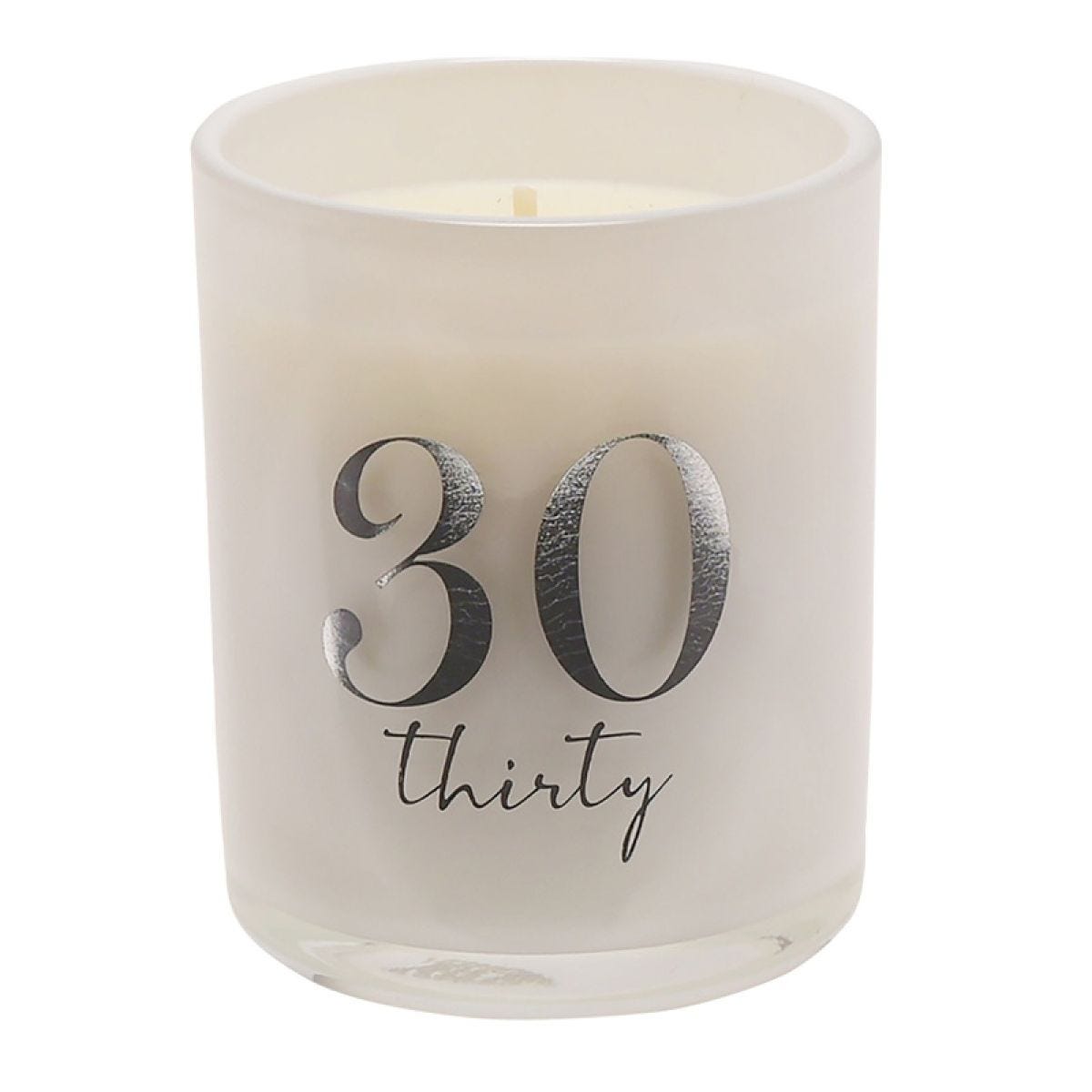 Champagne 30th Birthday Scented Candle - 120g