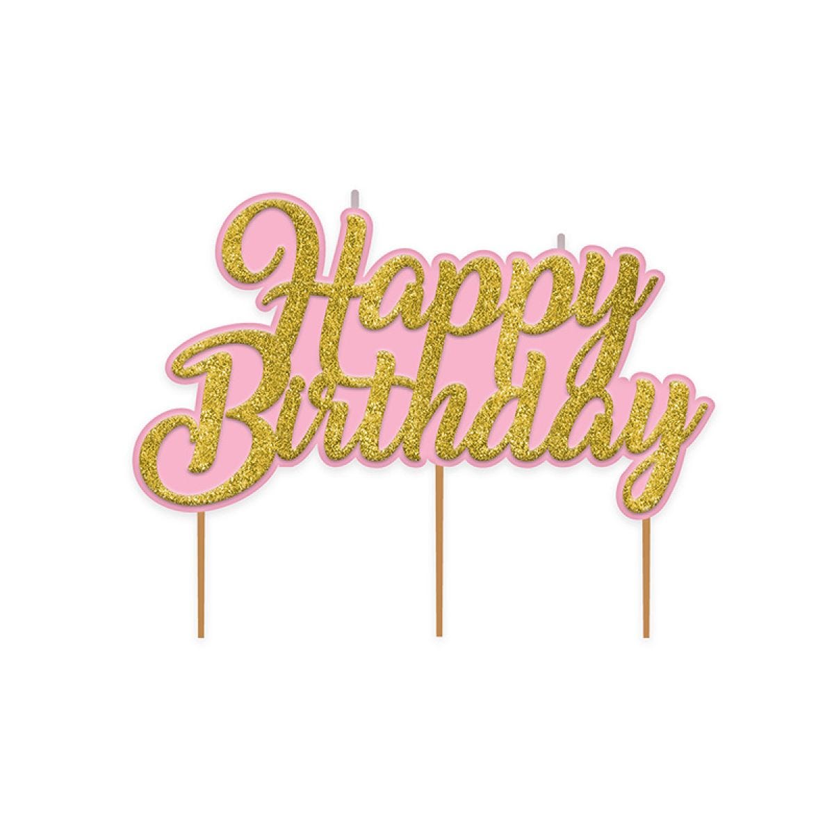 Confetti Fun Candles Birthday