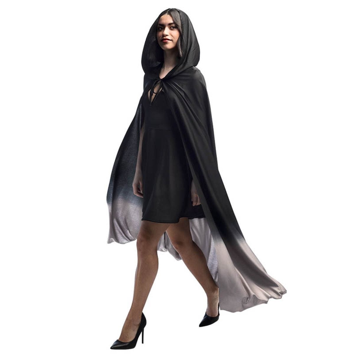 Black & Grey Cape - 170cm