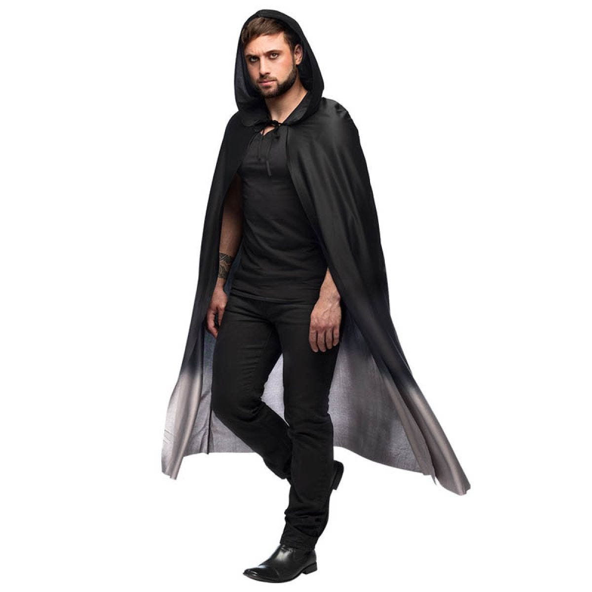 Black & Grey Cape - 170cm