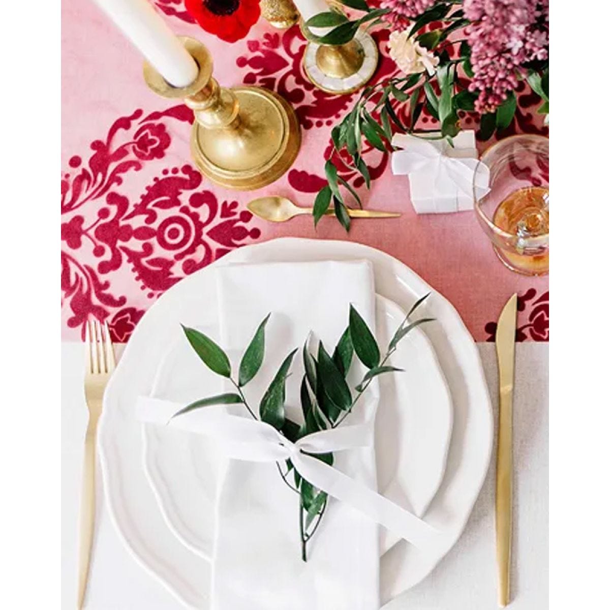 Reusable White Cloth Napkins - 35cm (25pk)
