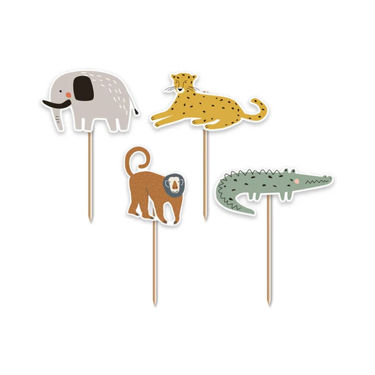 Safari Cupcake Toppers (12pk)
