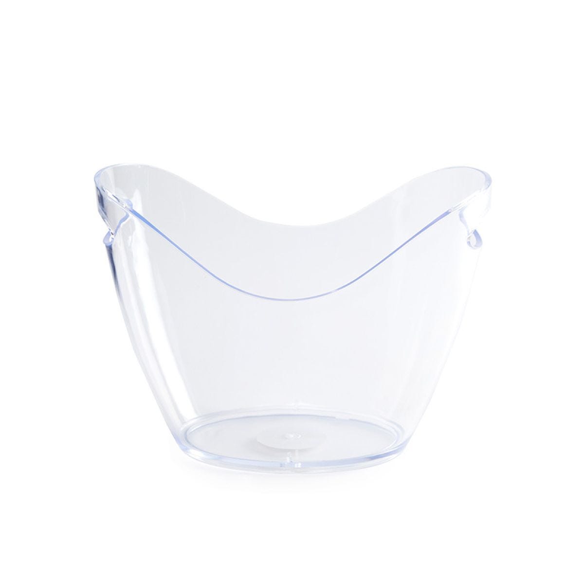 Clear Ice Bucket 4 Litre - 27cm x 20cm x 20cm
