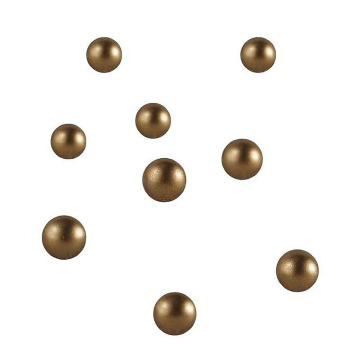 Matte Gold Table Pearls (134pk)