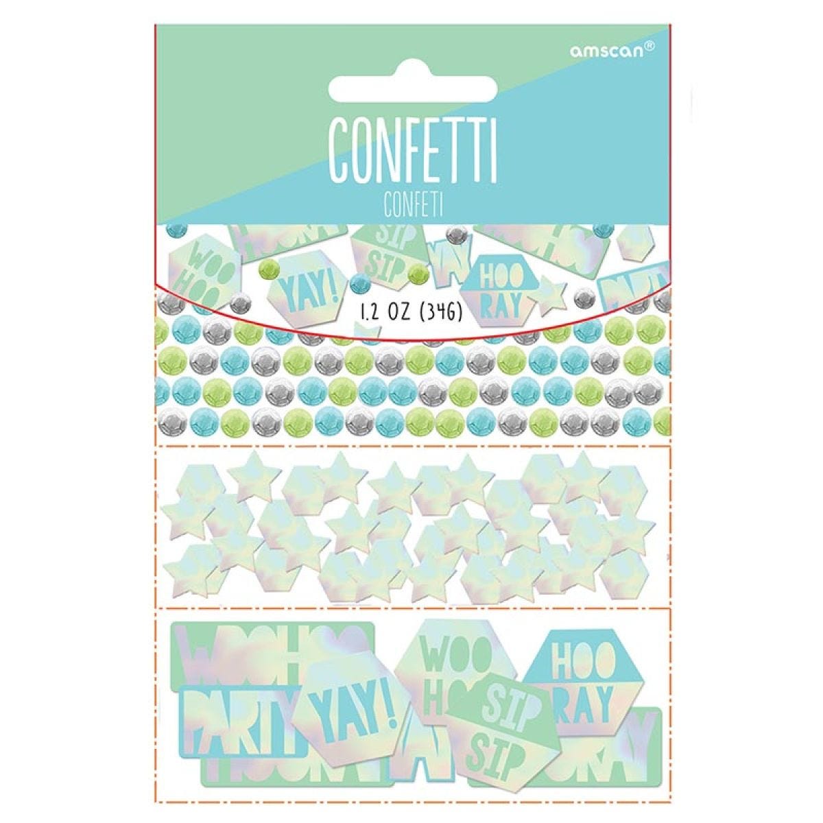 Shimmering Party Iridescent Confetti (34g)