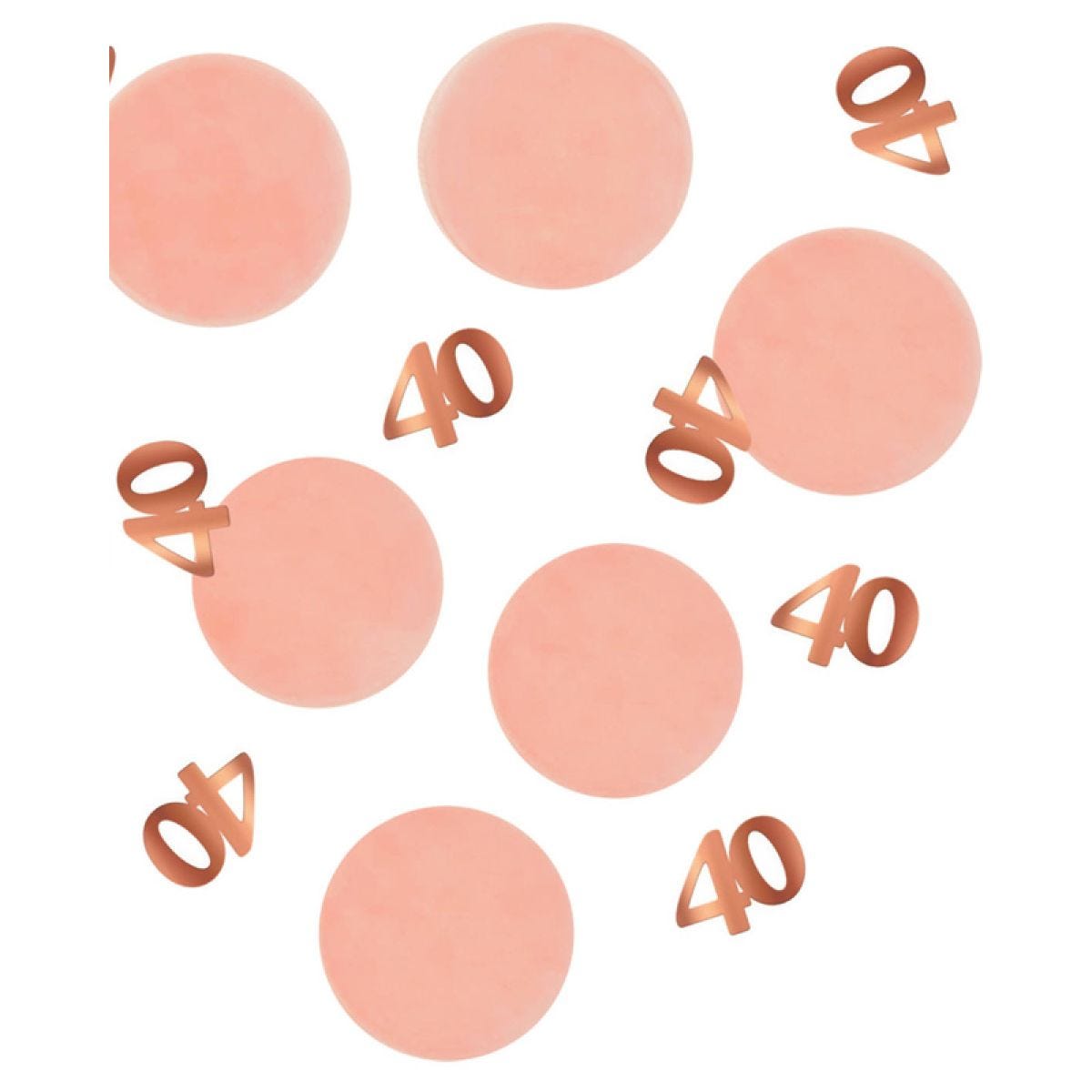 Pink & Rose Gold 40 Confetti (25g)