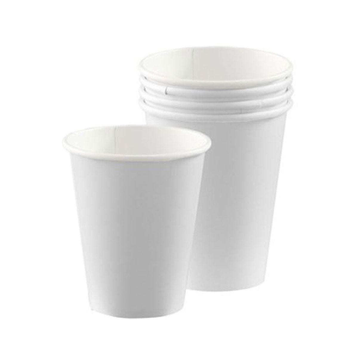 White Paper Cups - 266ml (8pk)