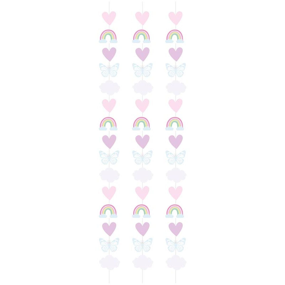 Fairy Princess String Decorations - 2m (3pk)